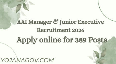 AAI Manager & Junior Executive Recruitment 2026 – Exam Date Out for 389 Posts