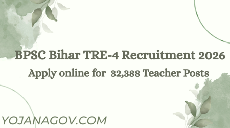 BPSC Bihar TRE-4 Recruitment 2026 – Notification Released for 32,388 Teacher Posts