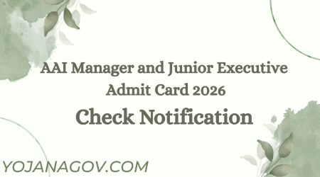 AAI Manager and Junior Executive Admit Card 2026 Out for 389 Posts