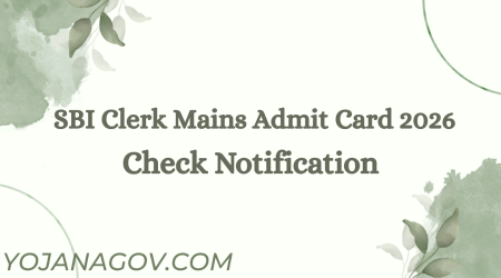 SBI Clerk Mains Admit Card 2026 Out, Direct Link