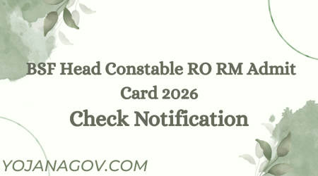 BSF Head Constable RO RM Admit Card 2026 Out: Download Hall Ticket for 1,121 Posts